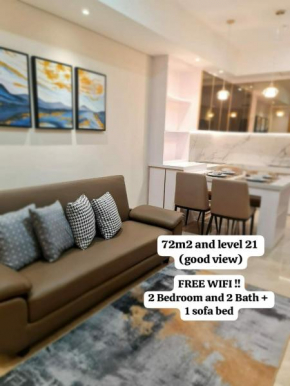 Lincoln 21 Apartemen Podomoro Deli Park Medan 2BR 5Pax